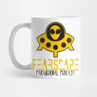 FearScape Alien Saucer Head Mug